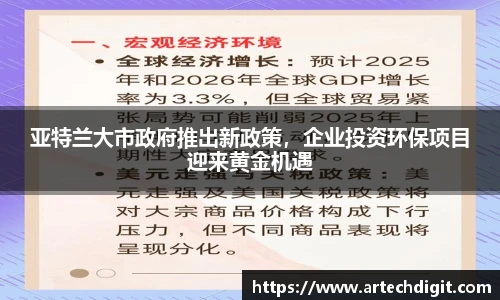 亚特兰大市政府推出新政策，企业投资环保项目迎来黄金机遇